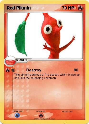 Pokemon Red Pikmin