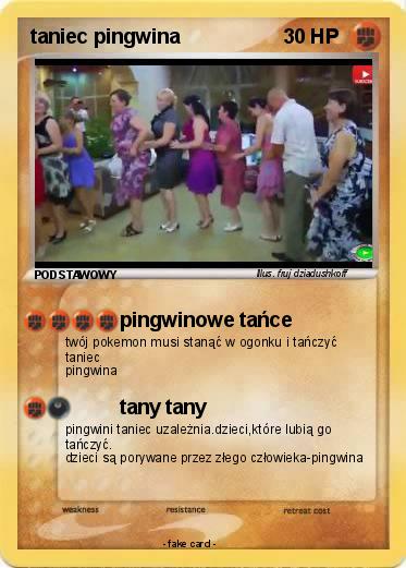 Pokemon taniec pingwina