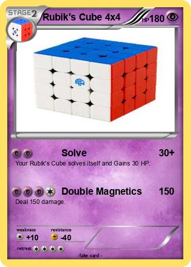 Pokemon Rubik's Cube 4x4