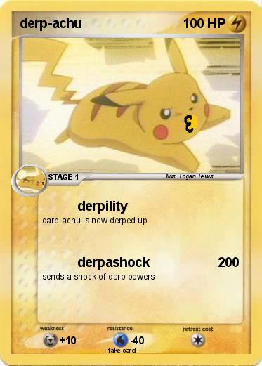 Pokemon derp-achu