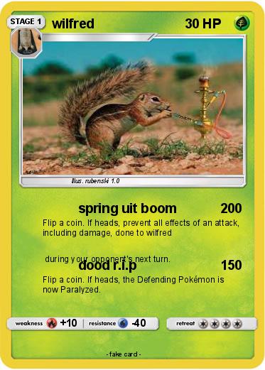 Pokemon wilfred
