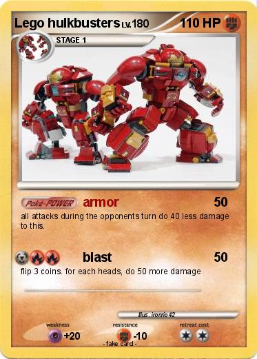 Pokemon Lego hulkbusters