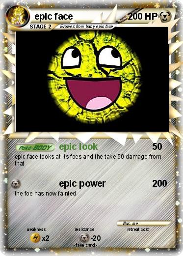 Pokemon epic face