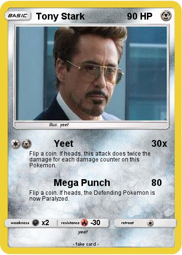 Pokemon Tony Stark