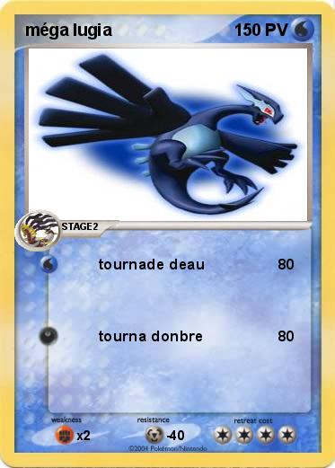 Pokemon méga lugia