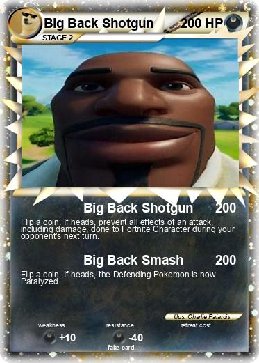 Pokemon Big Back Shotgun