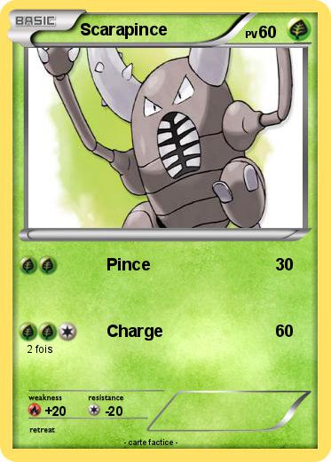 Pokemon Scarapince