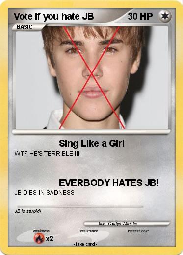 Pokemon Vote if you hate JB