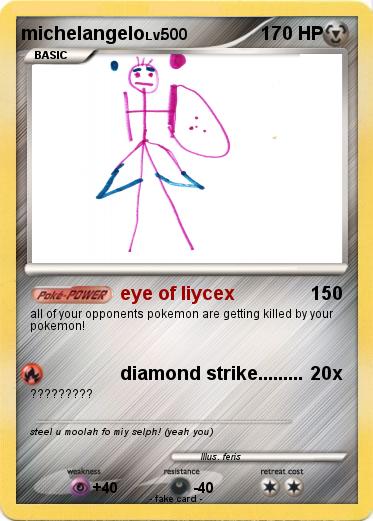 Pokemon michelangelo