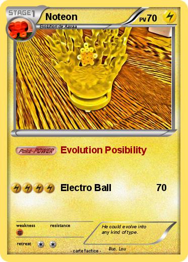 Pokemon Noteon