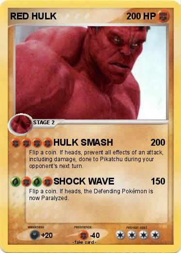 Pokemon RED HULK