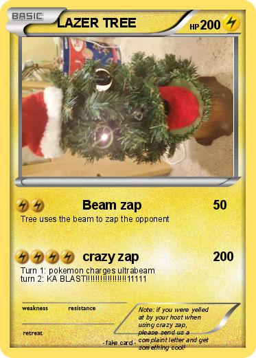 Pokemon LAZER TREE