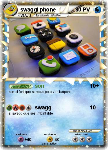 Pokemon swaggi phone