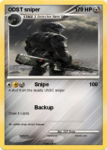 Pokemon ODST sniper
