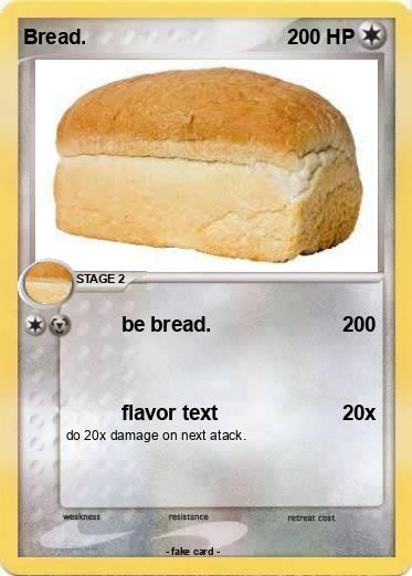 Pokemon Bread.