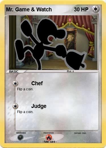 Pokemon Mr. Game & Watch