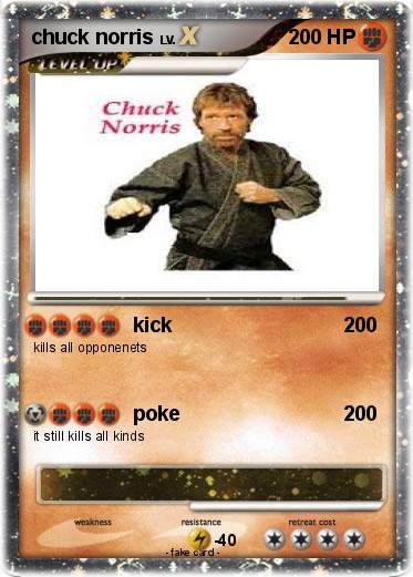 Pokemon chuck norris