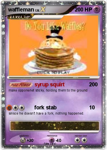 Pokemon waffleman