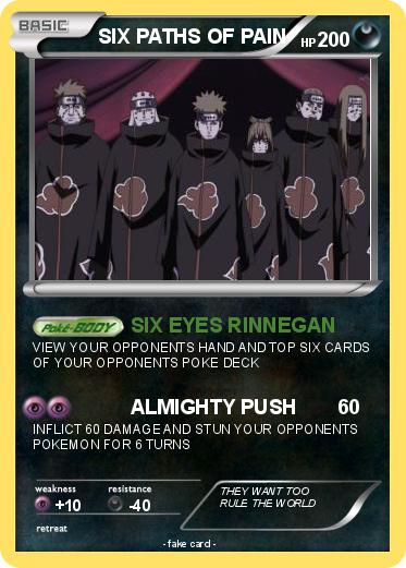 Pokemon SIX PATHS OF PAIN