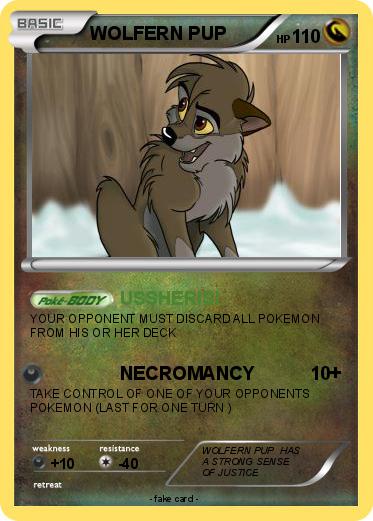 Pokemon WOLFERN PUP