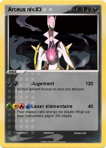 Pokemon Arceus niv.83