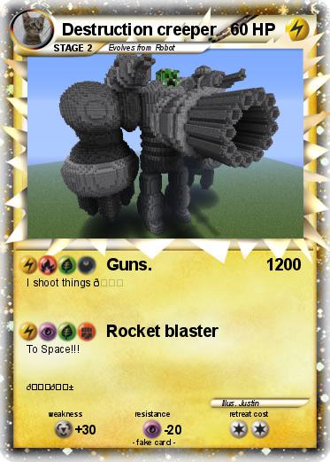 Pokemon Destruction creeper