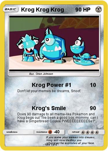 Pokemon Krog Krog Krog