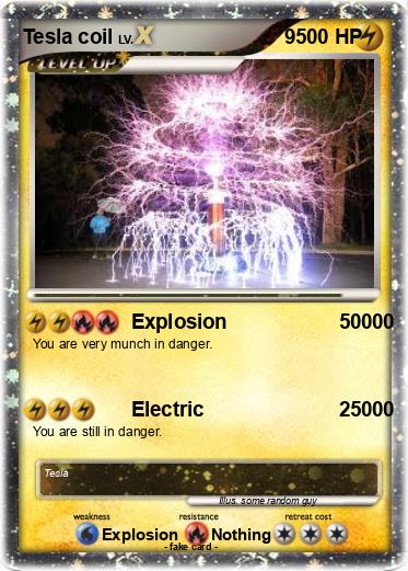 Pokemon Tesla coil
