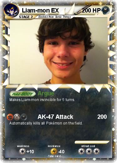 Pokemon Liam-mon EX