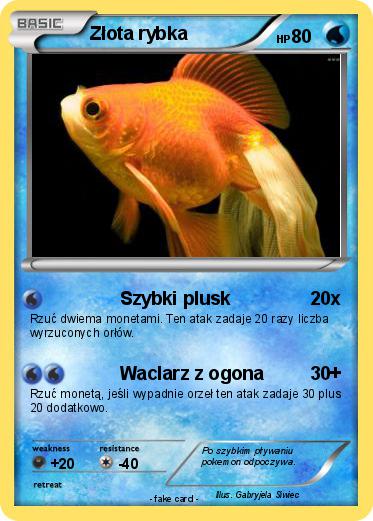 Pokemon Złota rybka