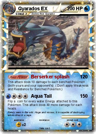Pokemon Gyarados EX