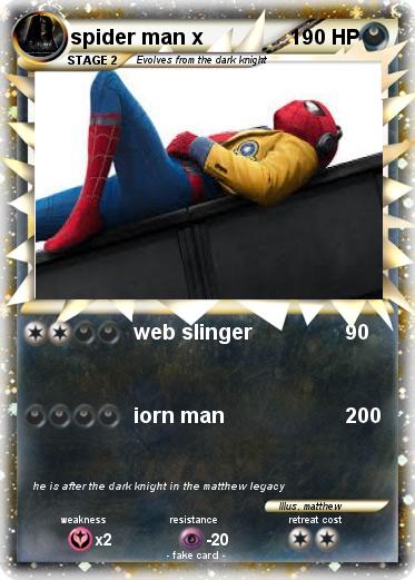 Pokemon spider man x