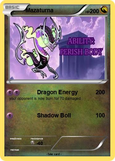 Pokemon Mazaturna