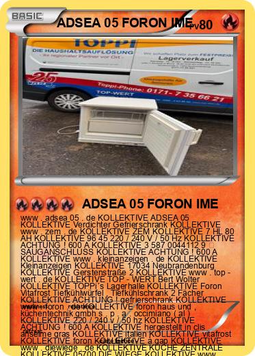 Pokemon ADSEA 05 FORON IME