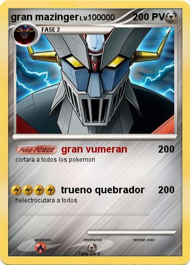 Pokemon gran mazinger