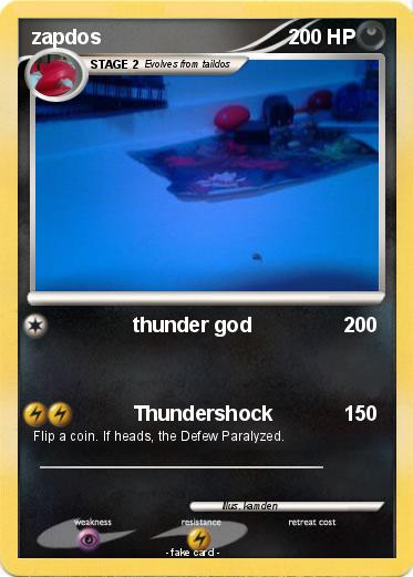 Pokemon zapdos
