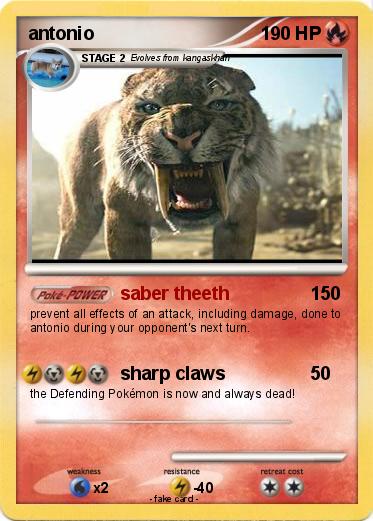 Pokemon antonio