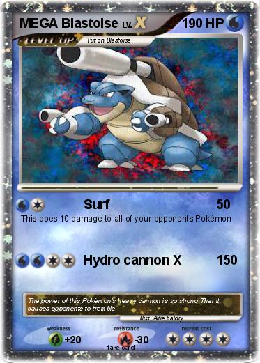 Pokemon MEGA Blastoise