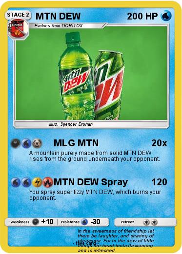 Pokemon MTN DEW