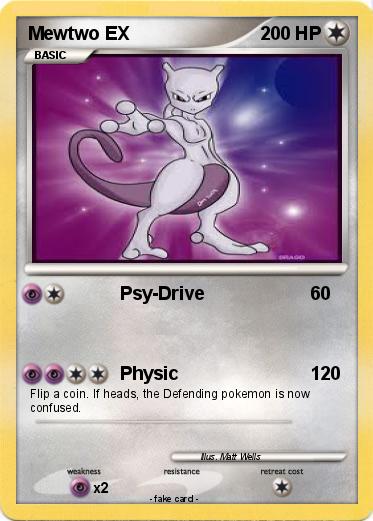 Pokemon Mewtwo EX