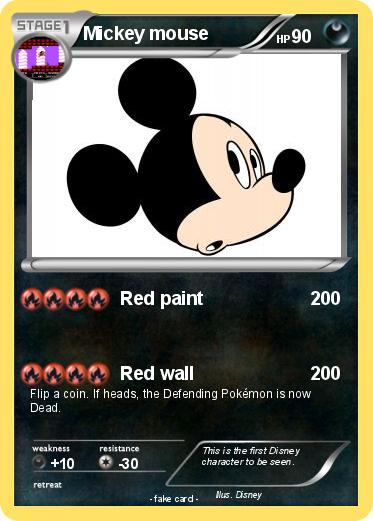 Pokemon Mickey mouse