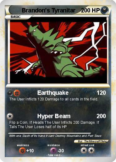 Pokemon Brandon's Tyranitar