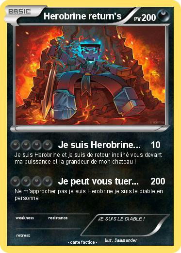 Pokemon Herobrine return's