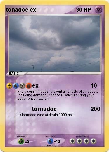 Pokemon tonadoe ex