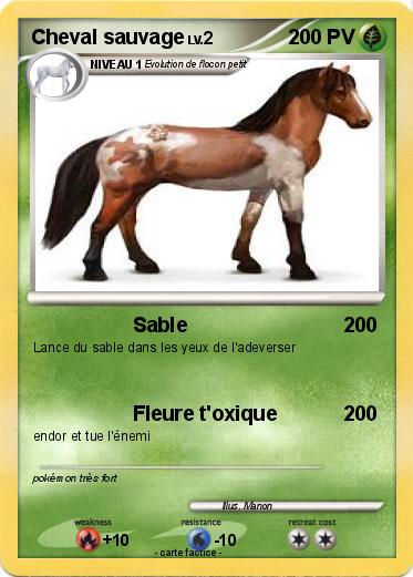Pokemon Cheval sauvage