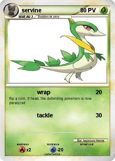 Pokemon servine