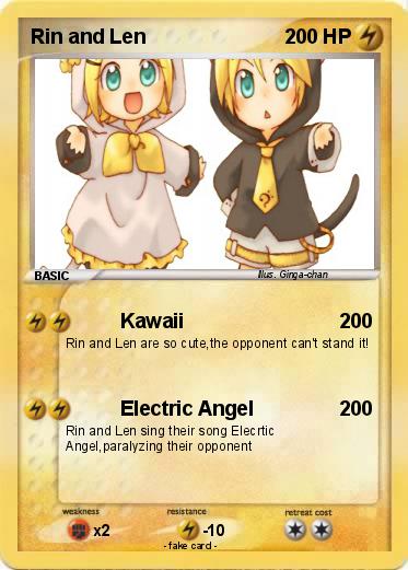 Pokemon Rin and Len