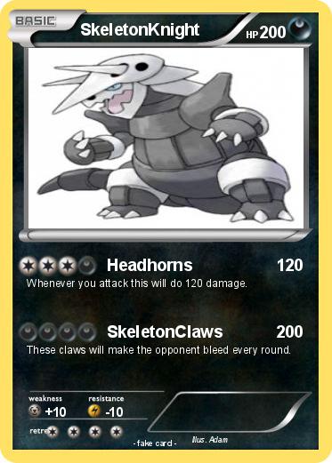 Pokemon SkeletonKnight