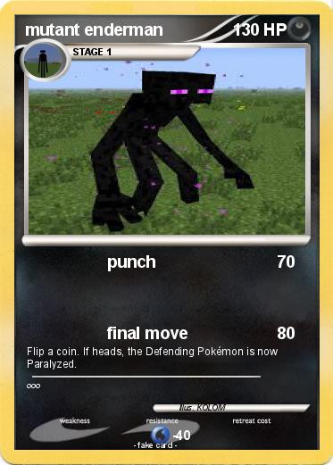 Pokemon mutant enderman