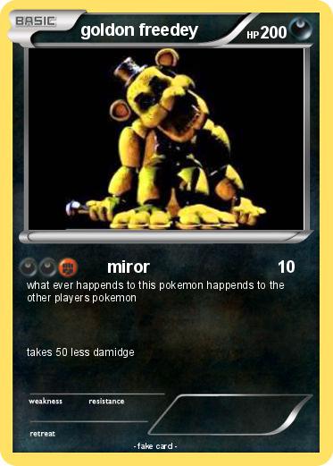 Pokemon goldon freedey
